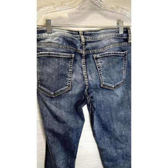 Silver Jeans Co. Women's Stretch‎ Skinny Jeans Denim Silo Mid Rise Ankle - Picture 11 of 12